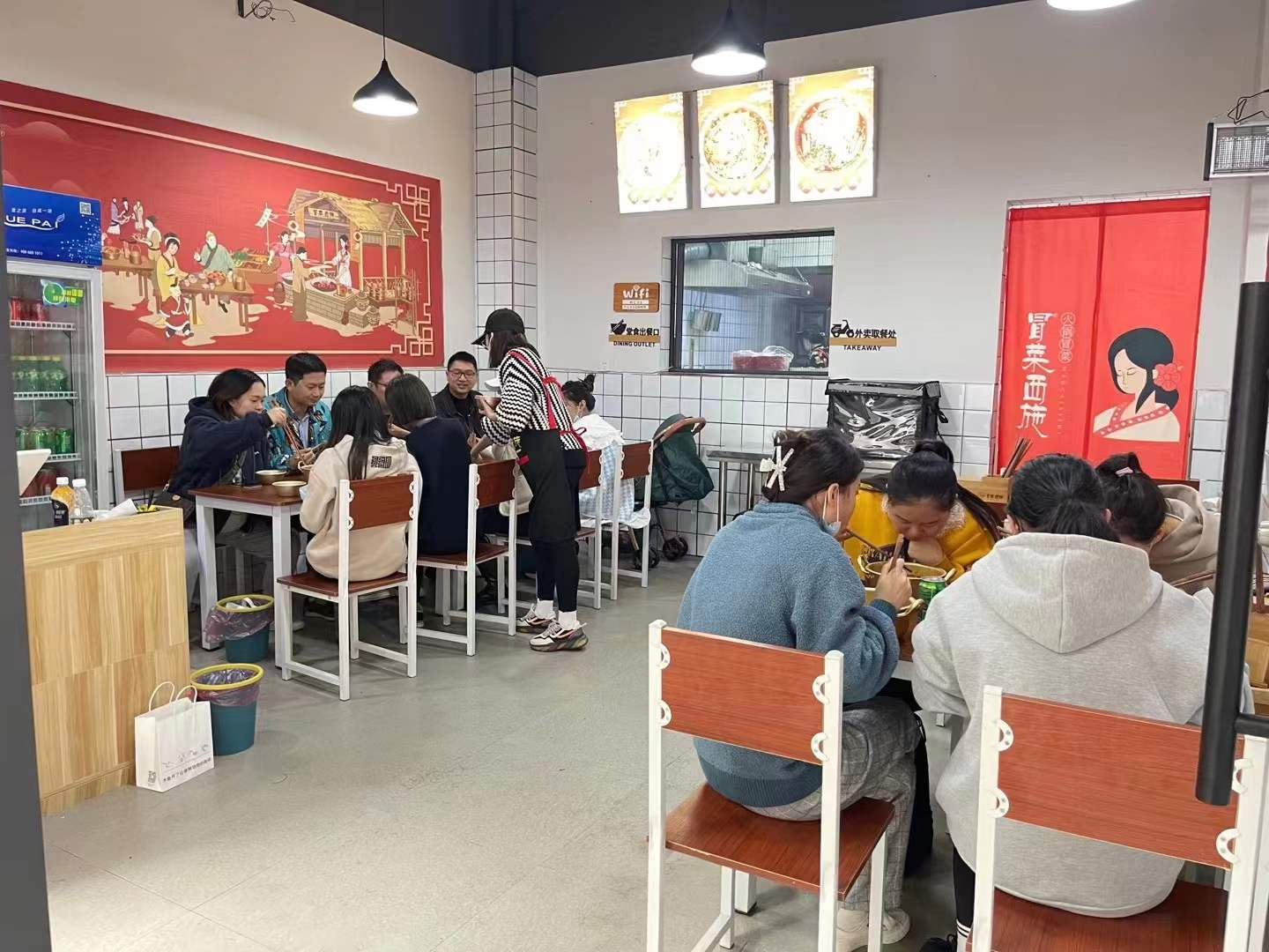 冒菜西施加盟店客流量